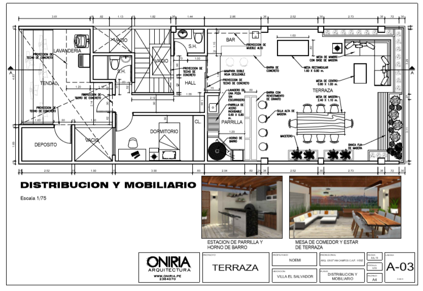 Planos para hacer una terraza