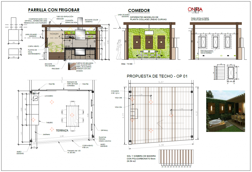 Proyecto de terraza en San Borja