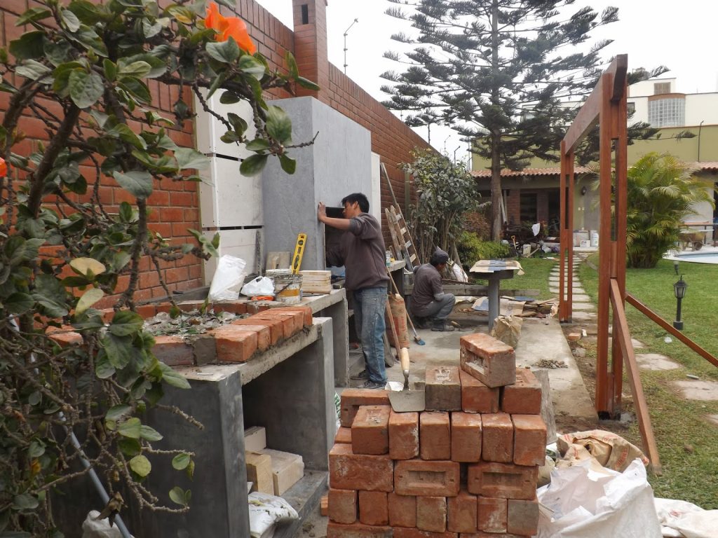 Remodelación de una parrilla