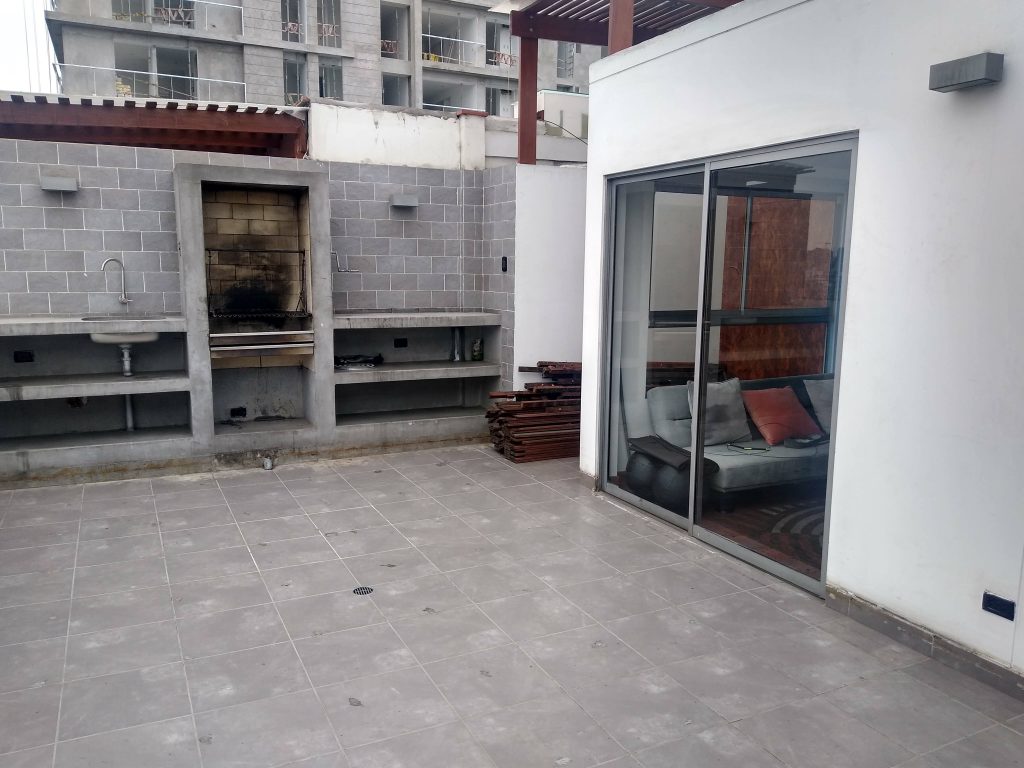 Parrilla por remodelar 