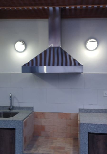 Campana de acero inox en santa anita 