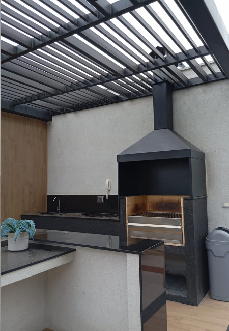 Campana de acero galvanizado 