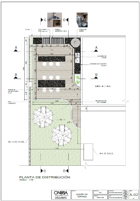 Parrilla en áreas comunes de condominio