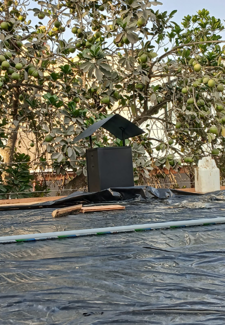 Sombrero de salida de campana rectangular