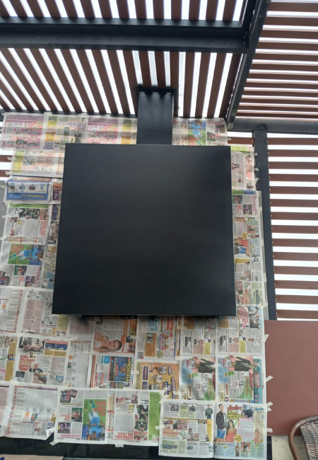 Pintado de campana rectangular