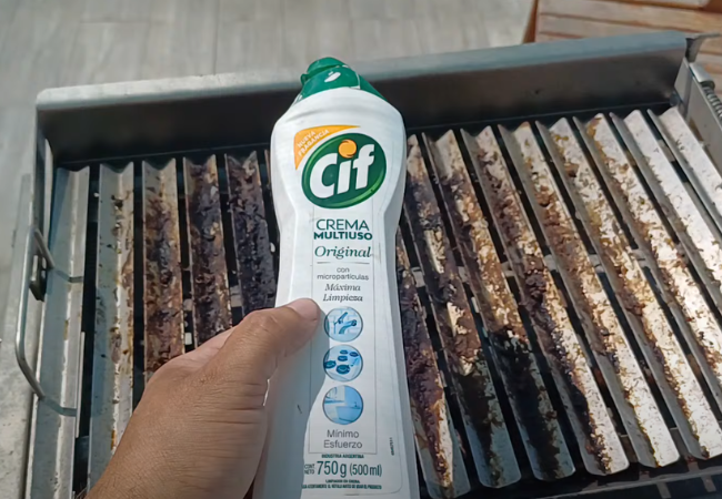 Limpieza de parrilla
