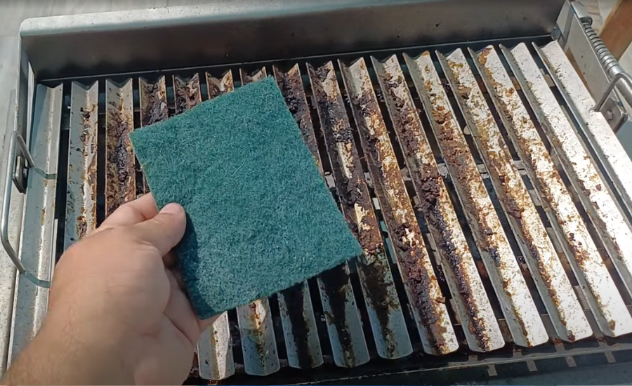 Cómo limpiar tu parrilla empotrada