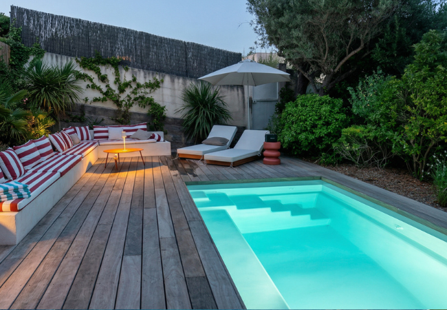 Diseño de fabricante de piscinas Mon de Pra