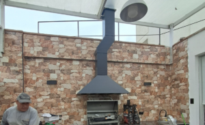 Campanas con ductos quebrados