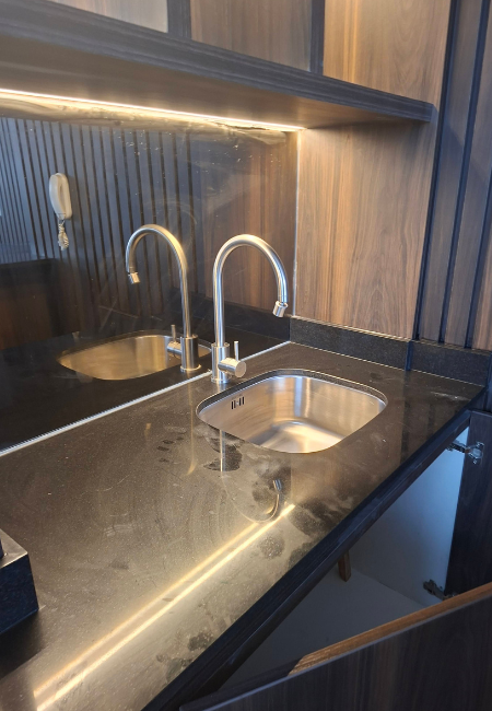 Lavadero rectangular para parrilla